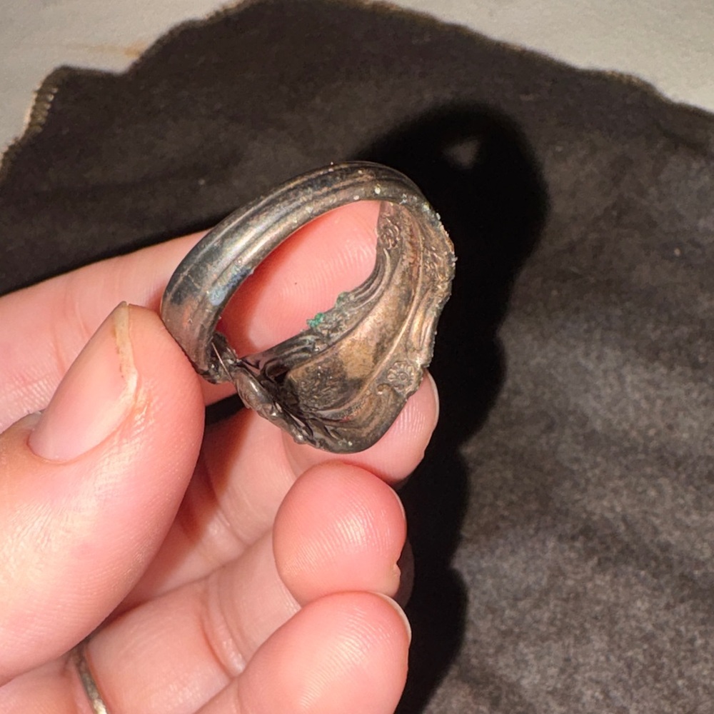 Vintage Dragon Design Adjustable Ring - image 3